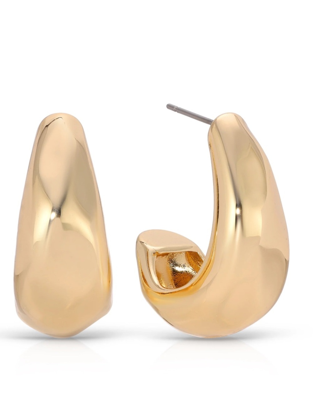 True Golden Hoop Earrings
